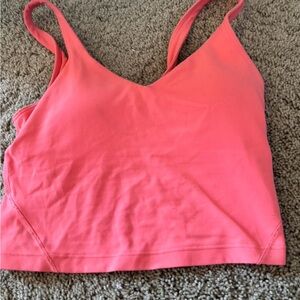 lululemon athletica Coral Pink Women's Top